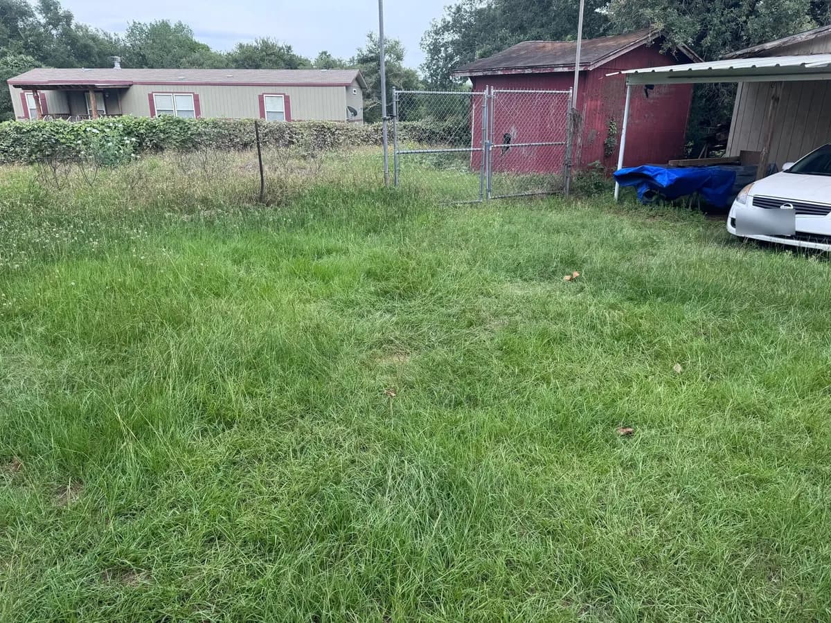 A Brazos Valley property cleared after an ME3 Junk Solutions property cleanout